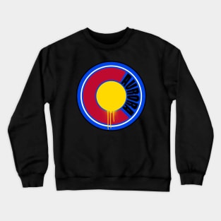 The Aurora Colorado Drip Crewneck Sweatshirt